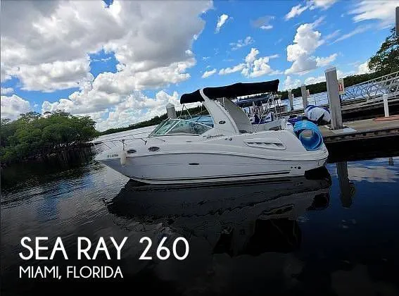 2007 Sea Ray 260 Sundancer in Miami, FL