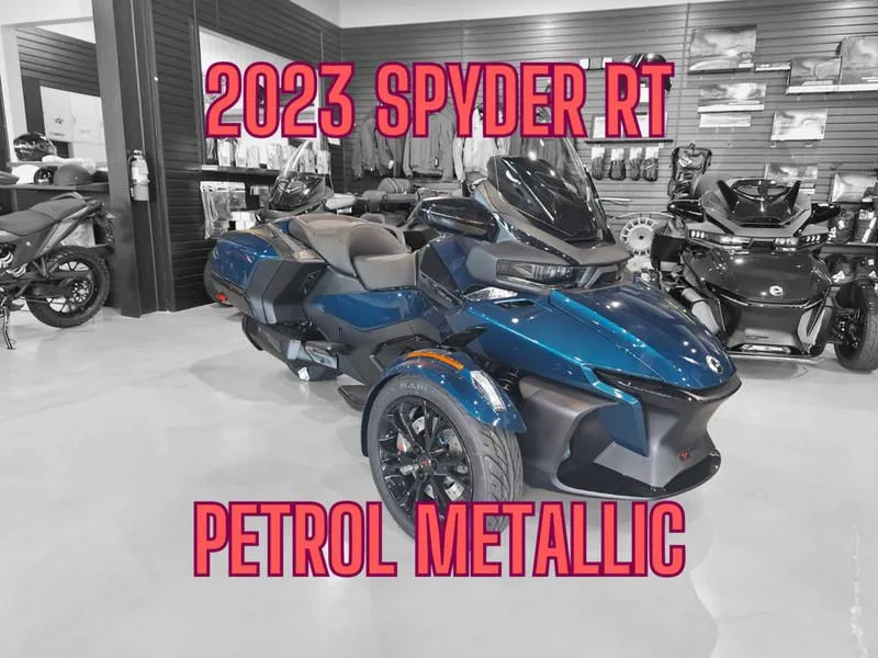 2023 Can-Am Spyder RT - Petrol Metallic