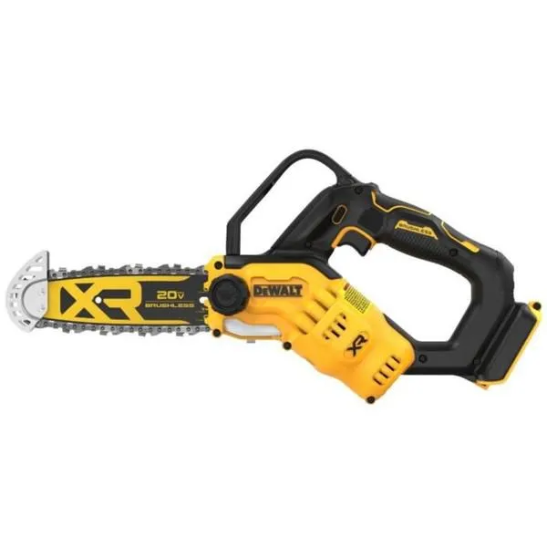 DeWalt 20V MAX* 8 in. Brushless Cordless Pruning Chainsaw Kit with 3 Ah Battery