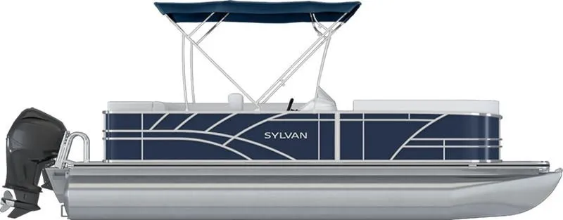 2024 Sylvan MIRAGE 820 CRUISE 90HP VMAX LEGS BUNK TRAILER