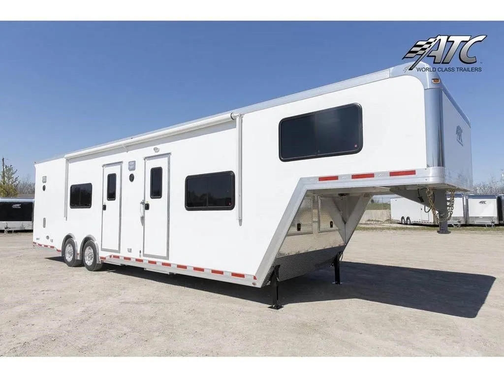 2016 Aluminum Trailer Company Quest Gooseneck Living Quarters