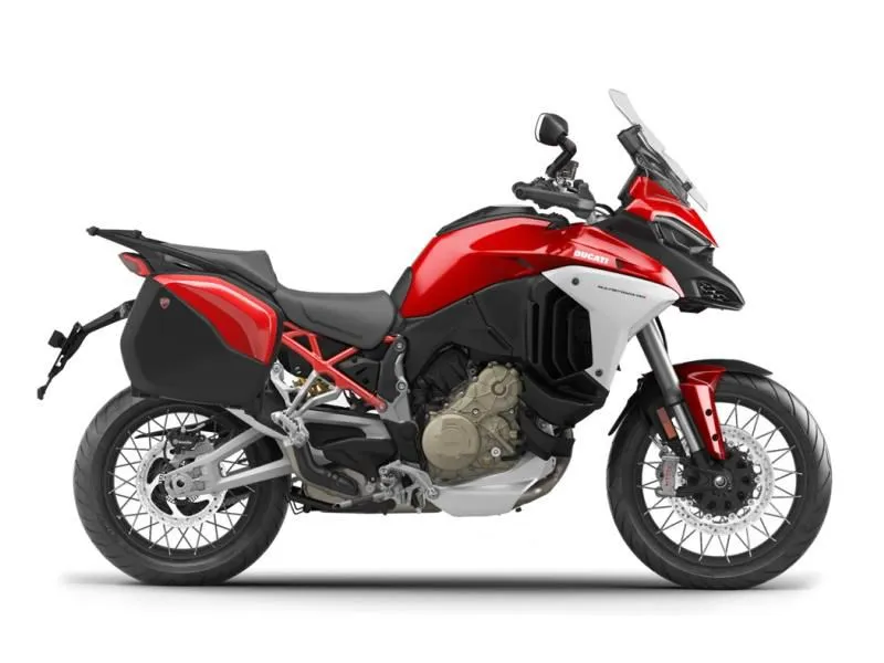 2023 Ducati Multistrada V4 S Ducati Red - Spoked Wheels