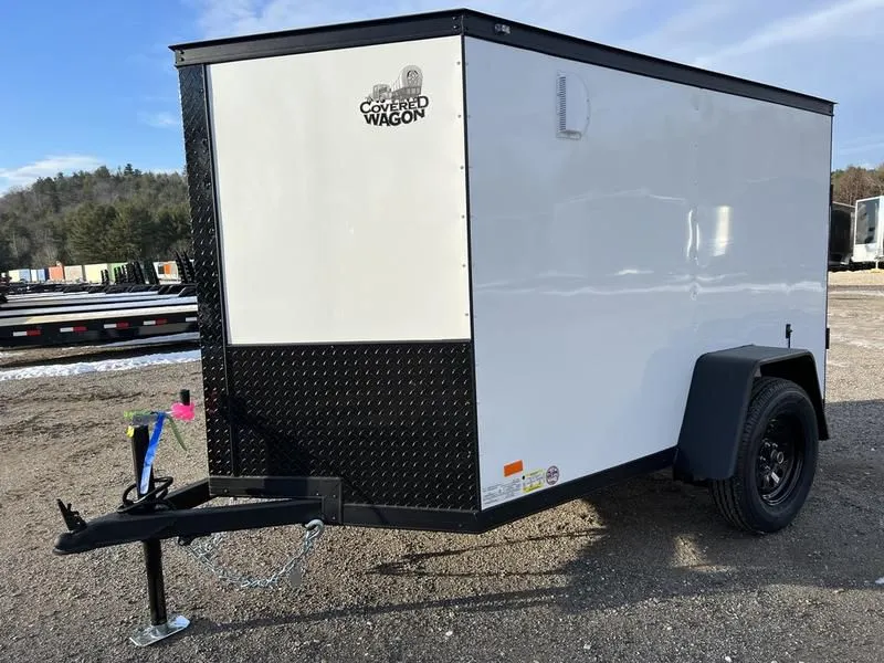 2023 Covered Wagon Trailers  5x8 Enclosed Cargo Trailer w/Blackout PKG