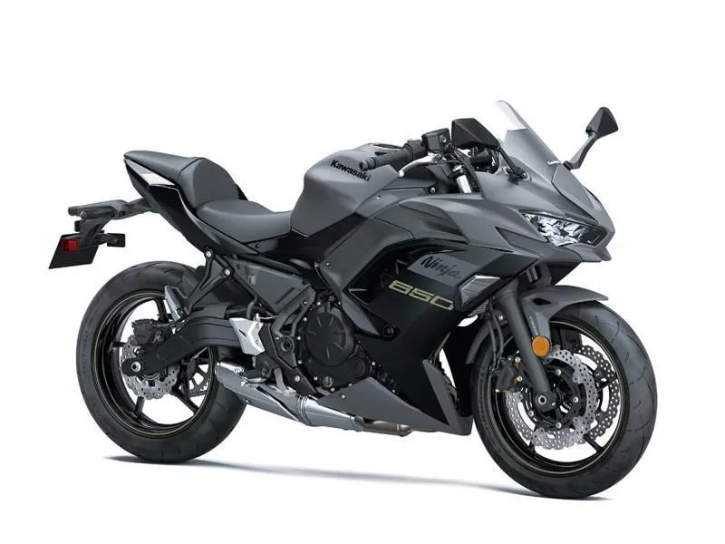 2024 Kawasaki Ninja 650 ABS Metallic Matte Dark Gray/Metallic Spark Black