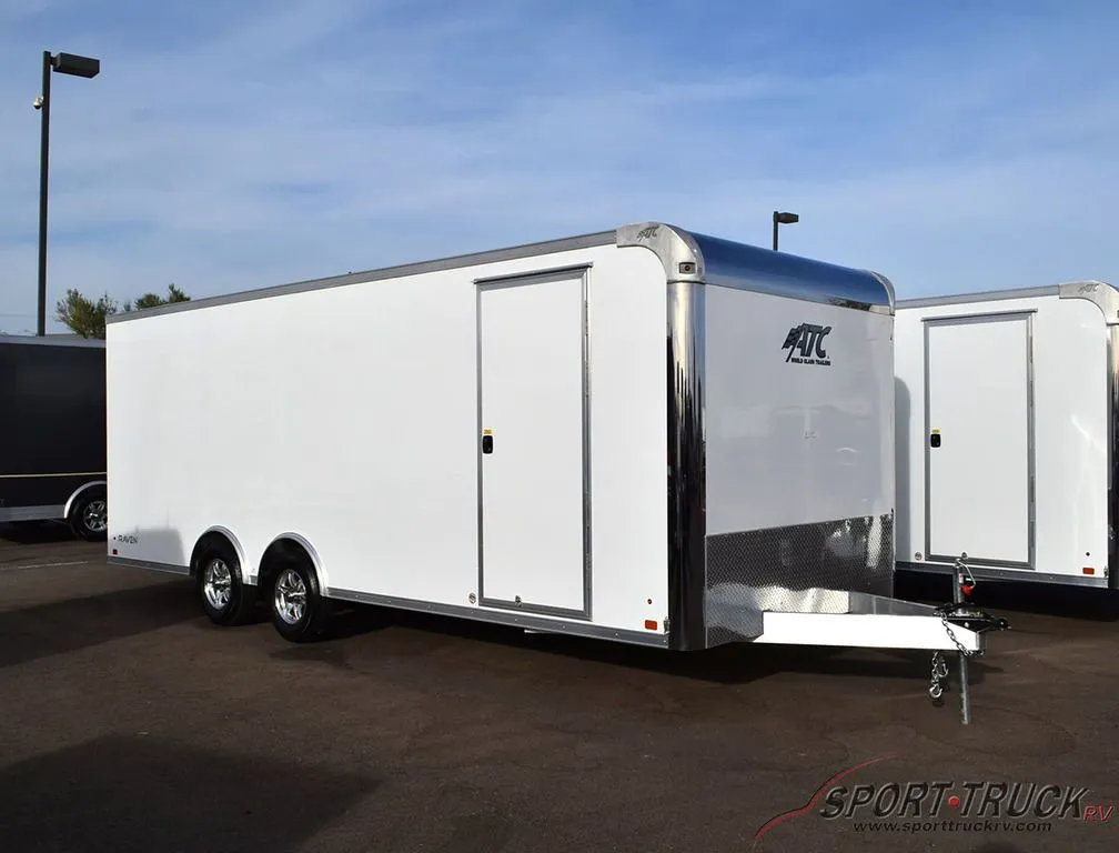 2018 ATC Trailers Raven Car Hauler 8.5 x 22 Tandem 5200 Torsion Axles