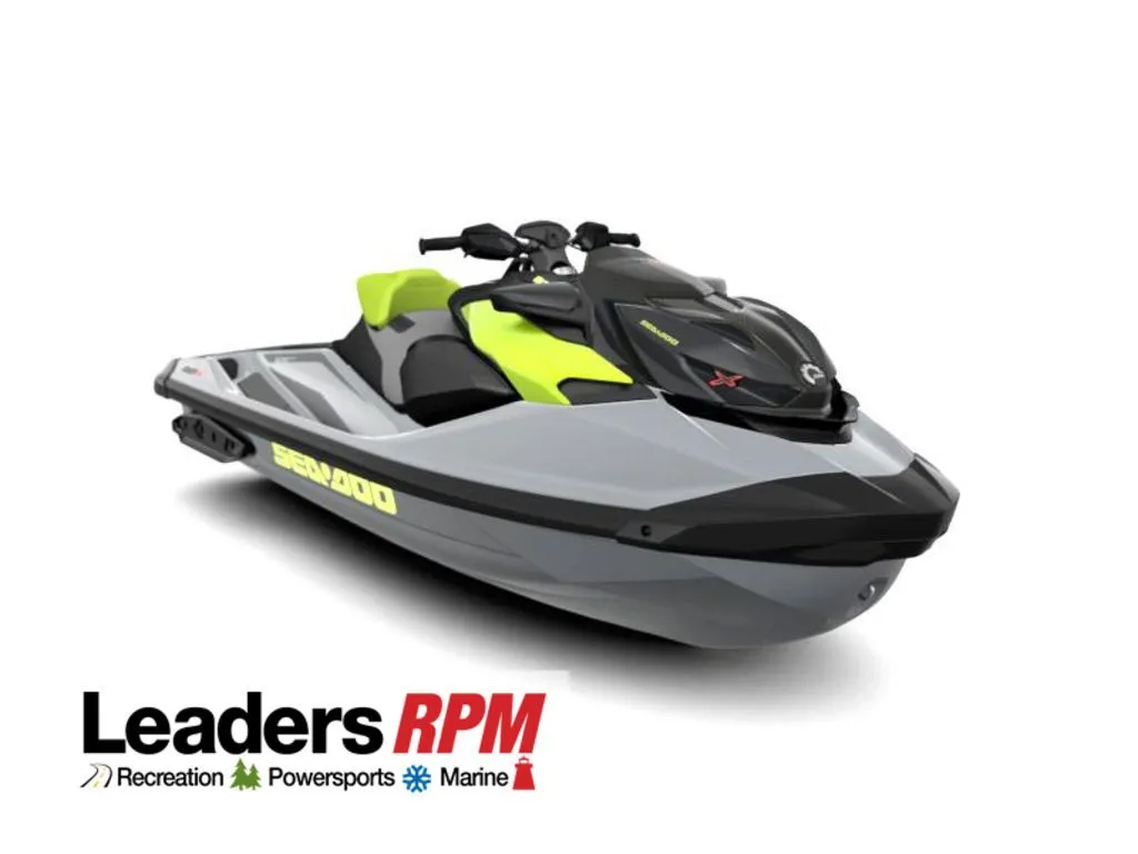 2024 Sea-Doo RXP-X 325 iBR Ice Metal/Green Tech, BRP Premium Audio, iBR