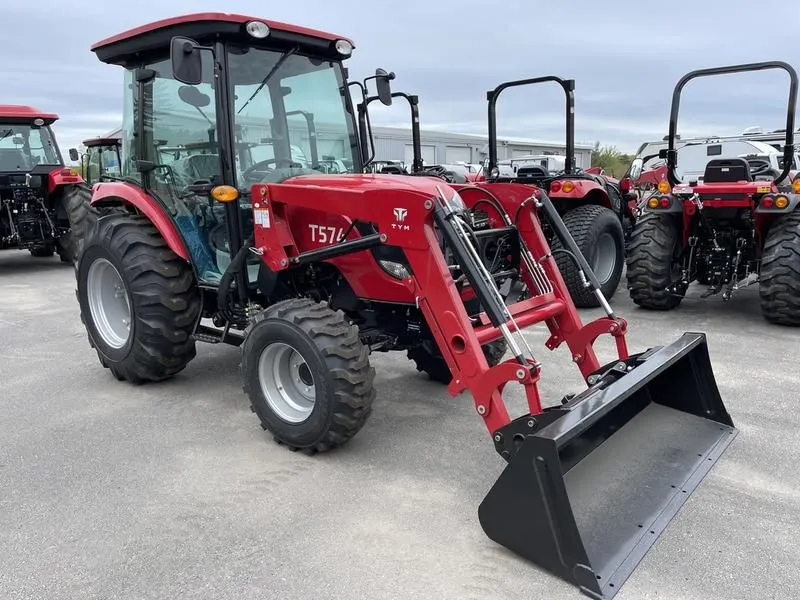 2023 TYM  T574C Tractor with 55HP, Cab and Loader