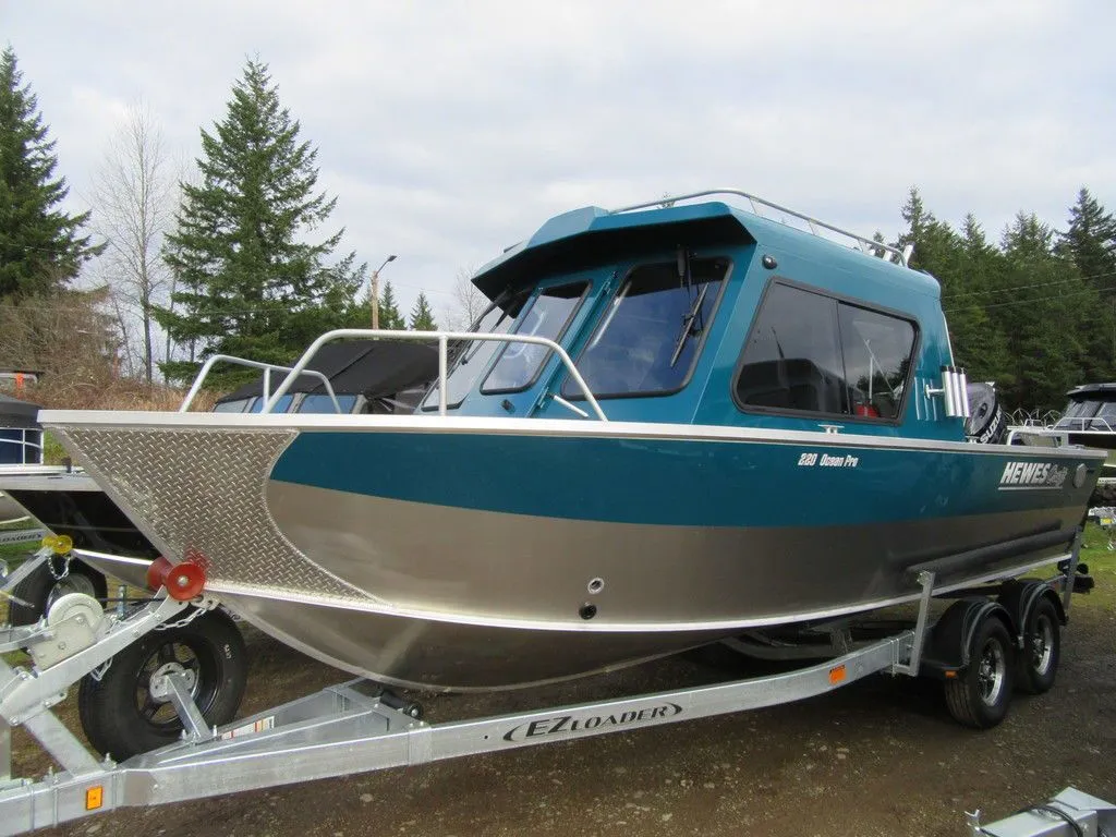 2024 Hewescraft Ocean Pro 220 OP ET HT in Shelton, WA