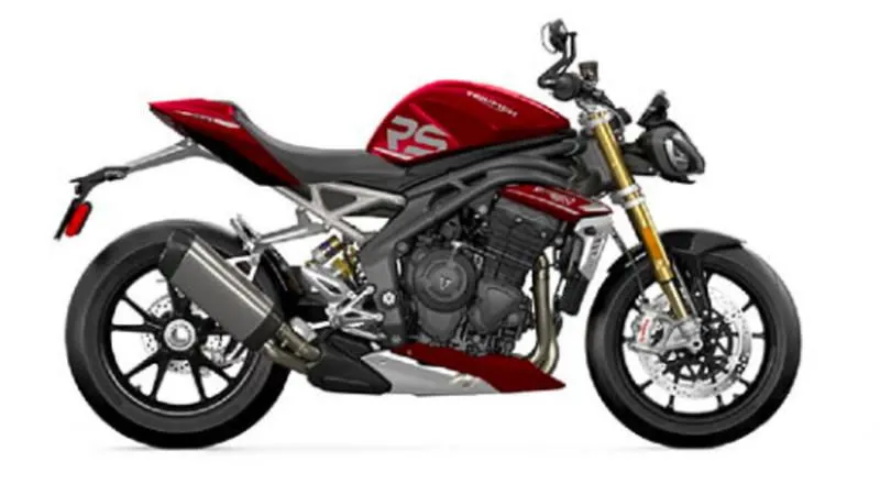 2024 Triumph Speed Triple 1200 RS Carnival Red