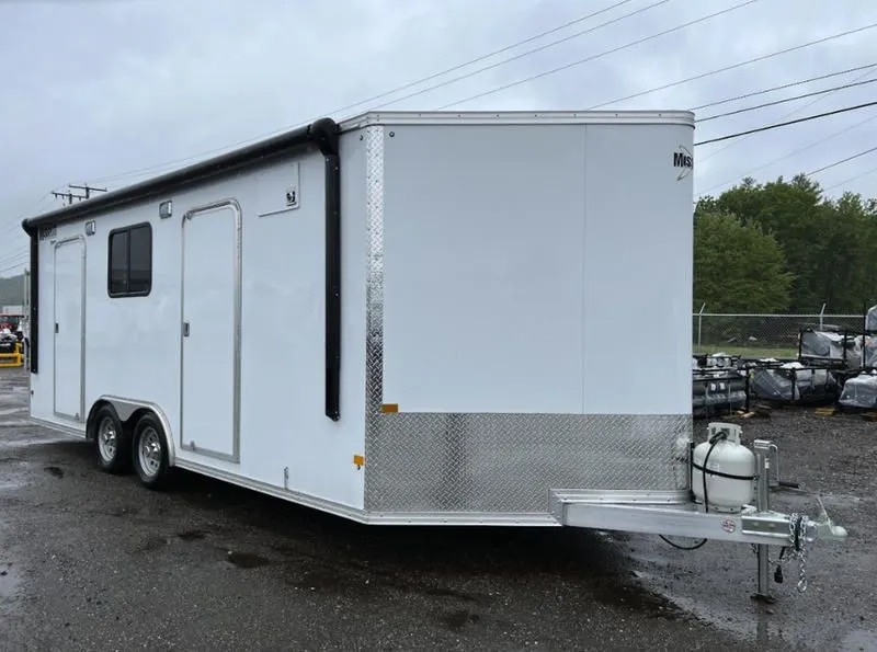 2021 Mission Trailers  8.5x20 Aluminum Enclosed Office w/Desks & Awnings