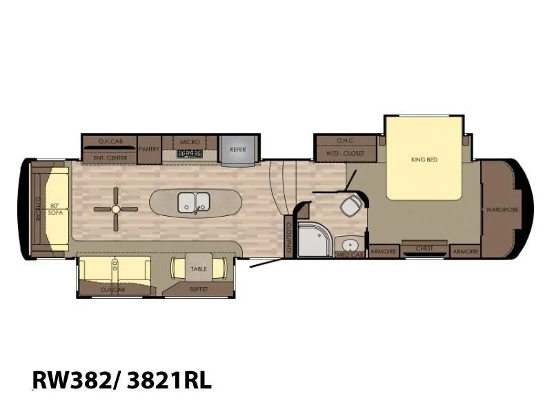 2017 Redwood RV Redwood RW382/ 3821RL