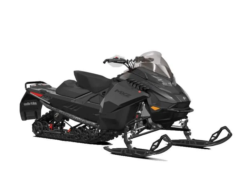 2024 Ski-Doo  MXZ Adrenaline Rotax 600R E-TEC 129 RipSaw 1.25 Black