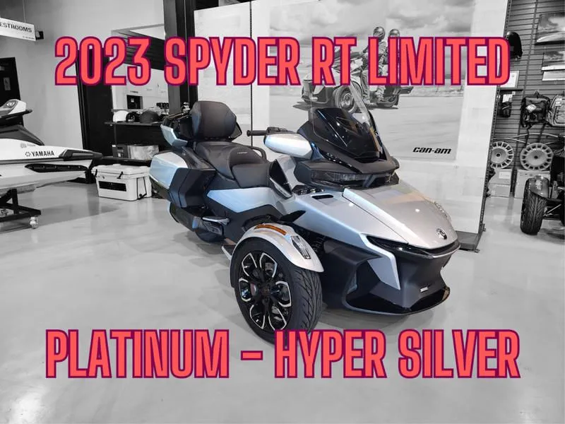 2023 Can-Am Spyder RT Limited Platinum - Hyper Silver