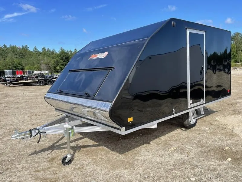 2022 SnoPro  101x13 Aluminum Hybrid 2-Place Snowmobile Trailer