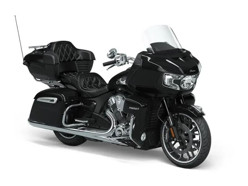 2023 Indian Motorcycle Pursuit Limited with Premium Package Black Metallic