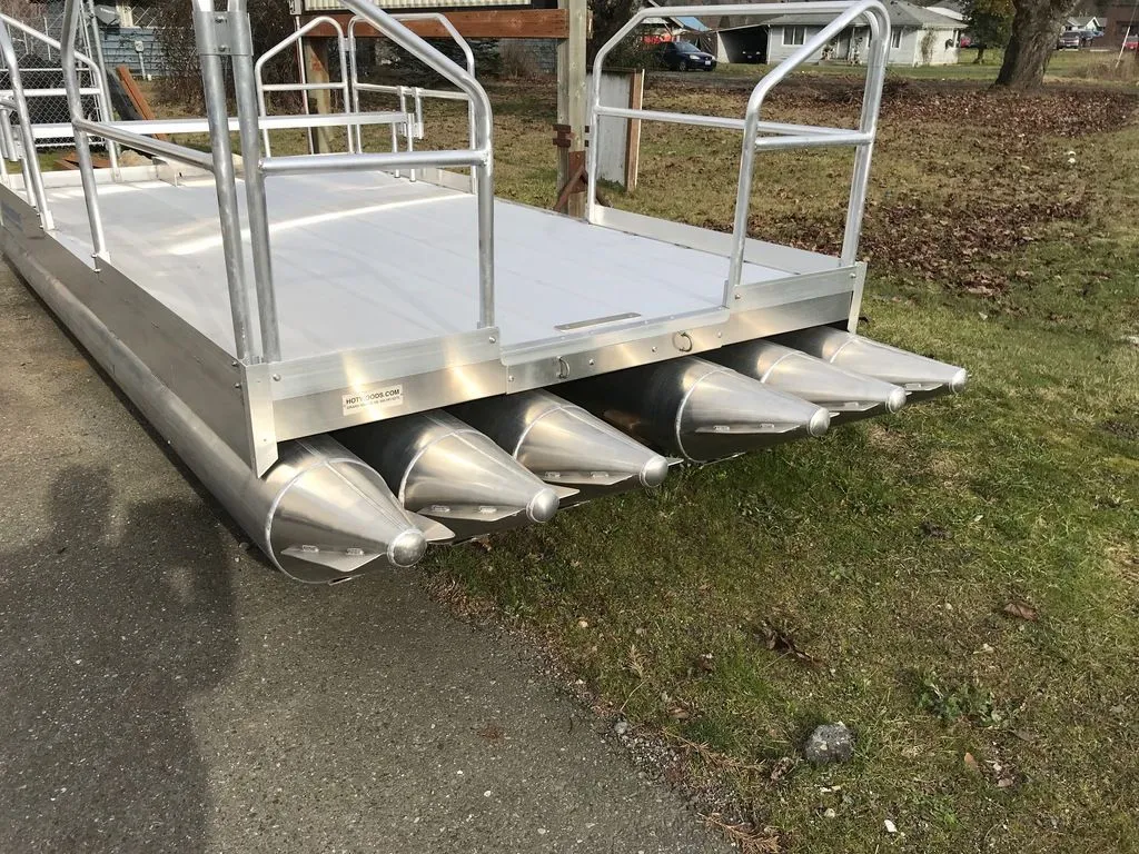 2024 Hotwoods Pontoons Aluma Sport 716