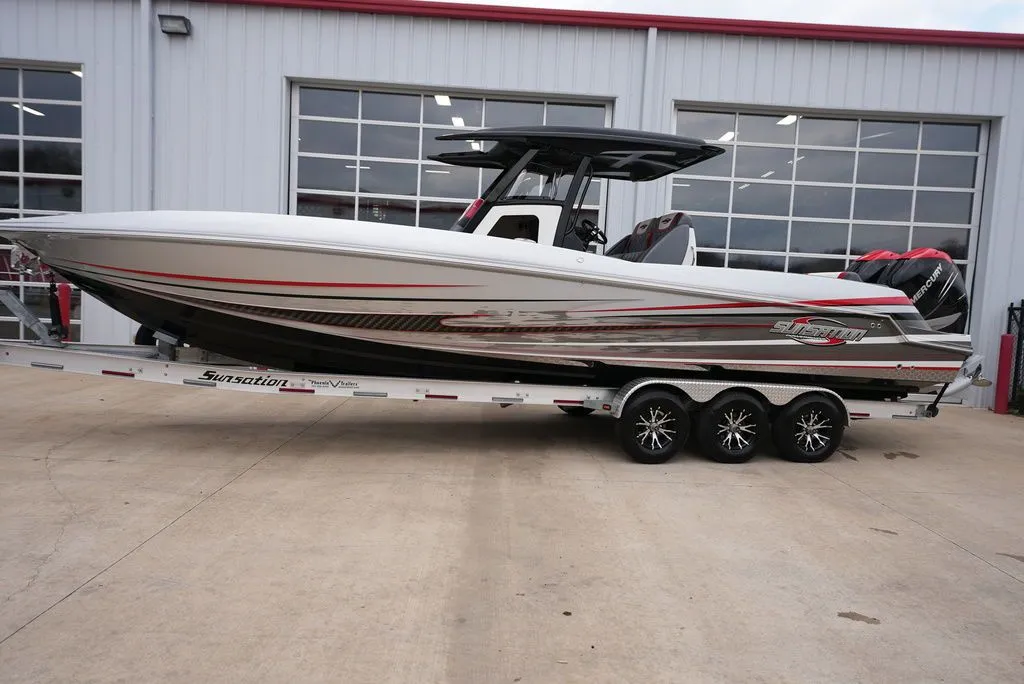 2018 Sunsation Powerboats 32CCX Red