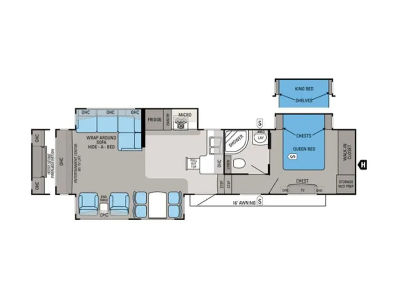 2012 Jayco  Eagle 351RLTS