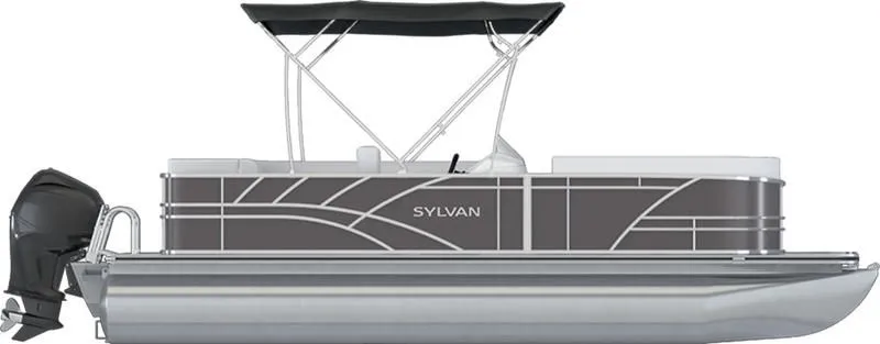 2024 Sylvan MIRAGE 8522 LZ 115HP VMAX BUNK TRAILER