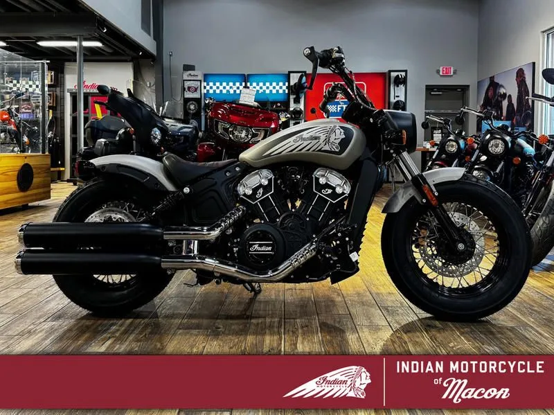 2024 Indian Motorcycle Scout Bobber Twenty ABS Silver Quartz Smoke
