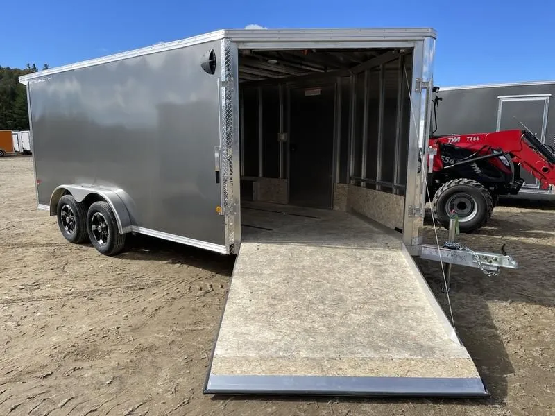 2022 Stealth Trailers  7.5x14 Aluminum 2-Place Enclosed Snow Trailer