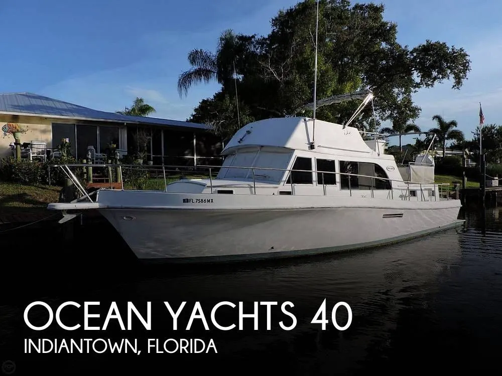 1979 Ocean Yachts 40+2 Flying Bridge Trawler