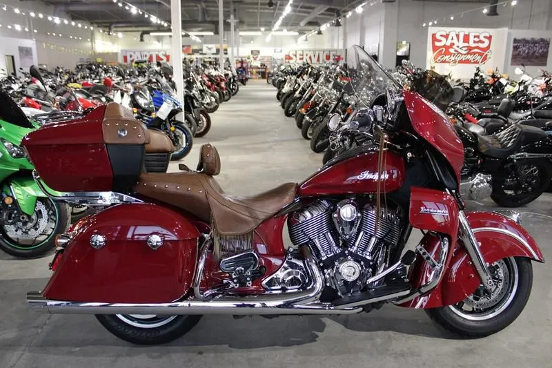 2015 Indian Motorcycle Roadmaster Indian Red