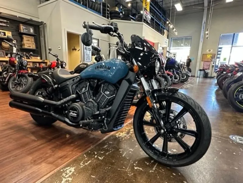 2023 Indian Motorcycle Scout Rogue ABS Storm Blue