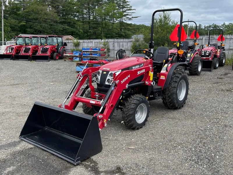 2023 Solis  S24 Manual Drive Tractor with 24HP and Front End Loader