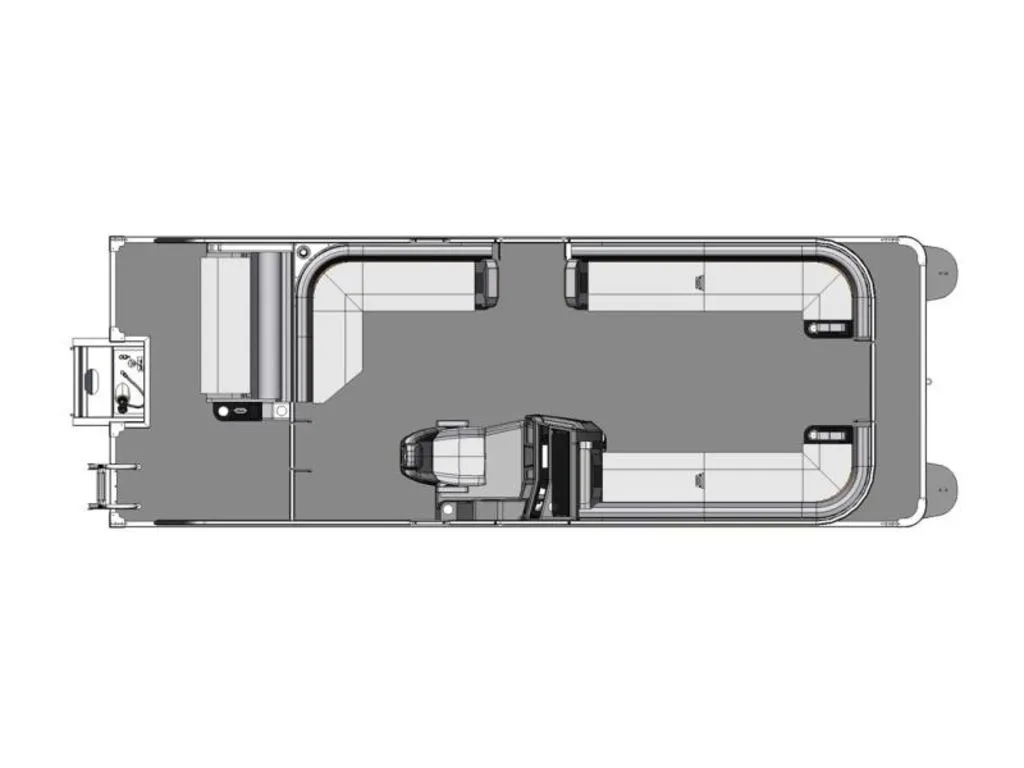 2023 Apex Marine 8524 M-Class Lanai Triple Tube RTZ