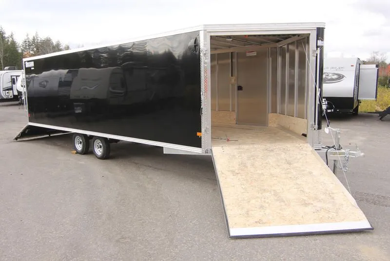 2022 Mission Trailers  101x22 Aluminum Drive-In Drive-Out 4-Place Deckover w/Galvanized Wheels