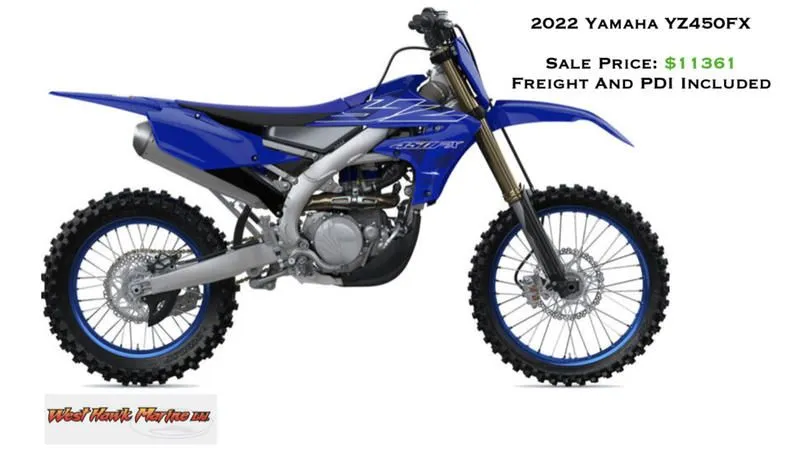 2022 Yamaha YZ450FX