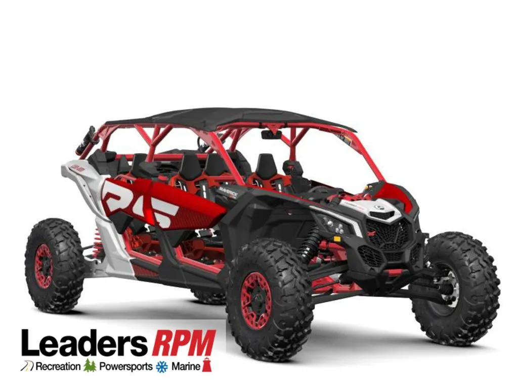 2024 Can-Am Maverick X3 MAX X rs Turbo RR with Smart-Shox Fiery Red & Hyper Silver