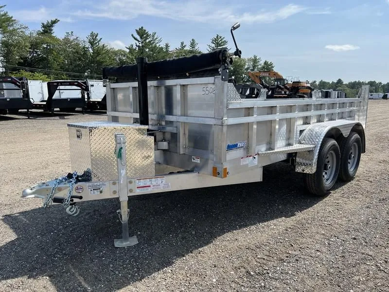 2023 Cargo Pro  6x12 10K Aluminum Dump Trailer w/ Tarp Kit