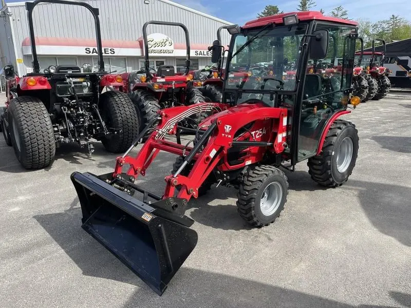 2023 TYM  T254HC Hydrostatic Tractor with 24HP, Factory Cab and Loader