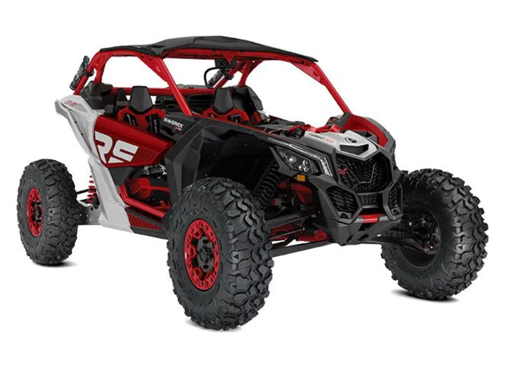 2024 Can-Am Maverick X3 X rs Turbo RR Fiery Red & Hyper Silver