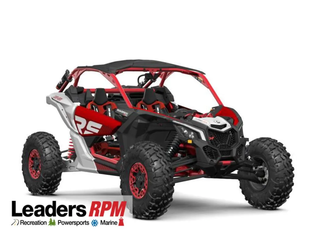2024 Can-Am Maverick X3 X rs Turbo RR with Smart-Shox Fiery Red & Hyper Silver