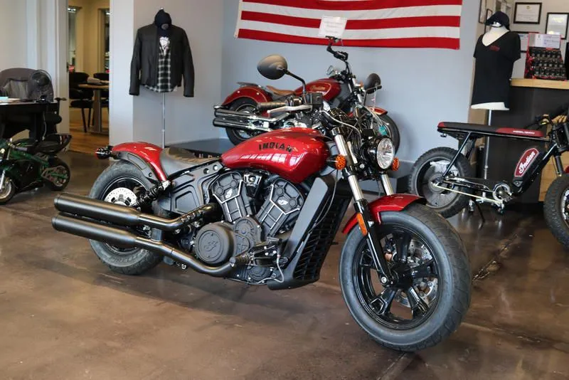 2023 Indian Motorcycle Scout Bobber Sixty ABS Stryker Red Metallic