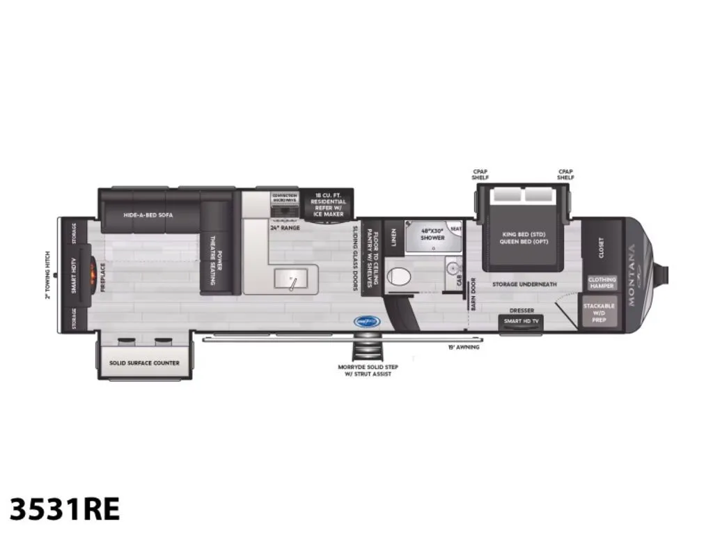 2024 Keystone RV Montana 3531RE