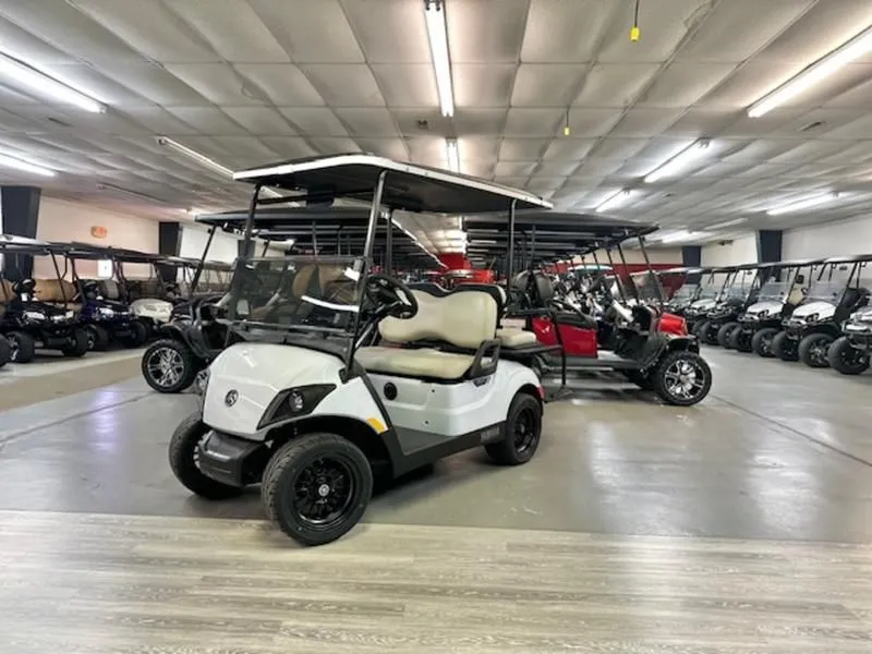 2024 Yamaha Golf-Car Drive2 - PTV Powertech AC Arctic White