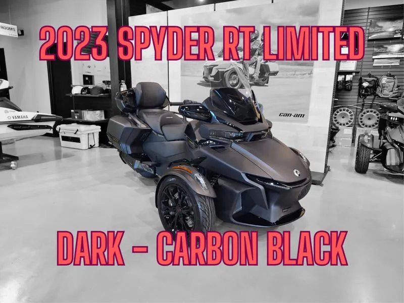 2023 Can-Am Spyder RT Limited Dark - Carbon Black
