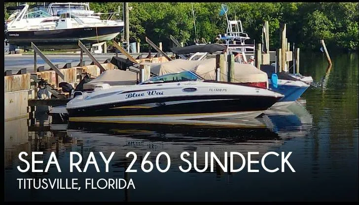 2013 Sea Ray 260 Sundeck in Titusville, FL