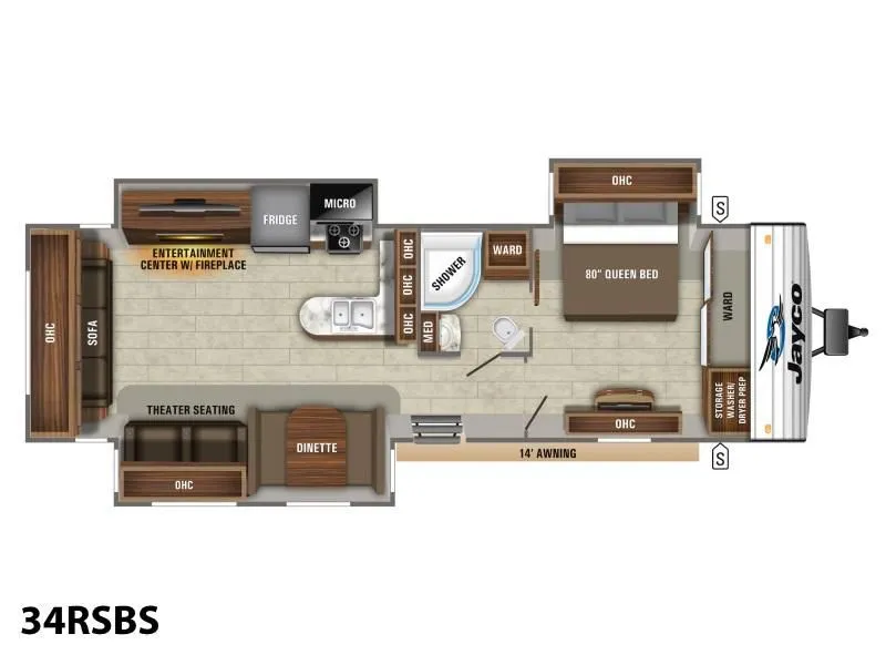 2020 Jayco Jay Flight 34RSBS