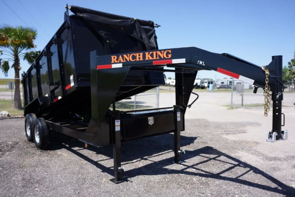 2020 Ranch King Trailers Heavy Duty Dump GVWR 14000# DT16610-90EE