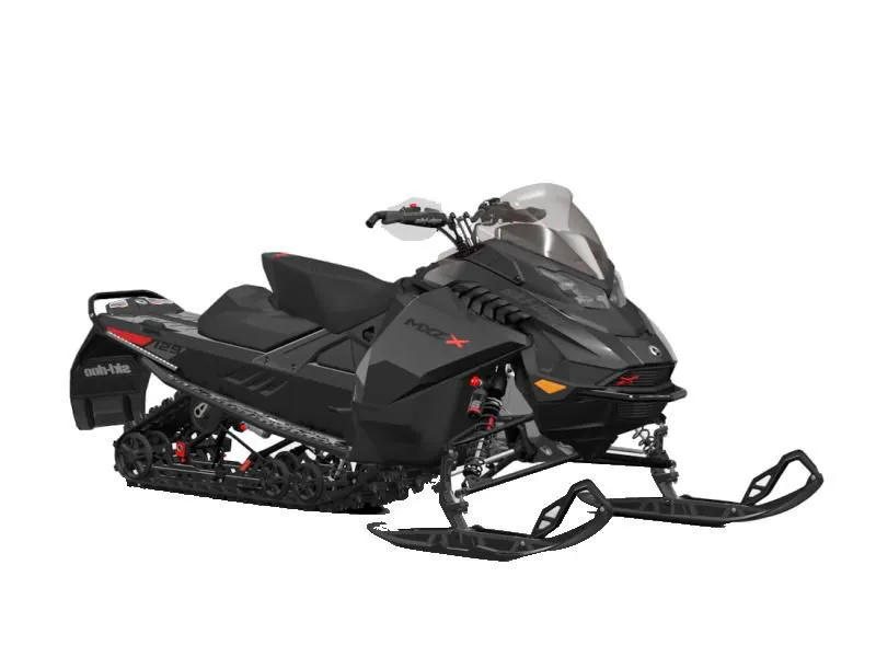 2024 Ski-Doo MXZ X Rotax 850 E-TEC 129 RipSaw 1.25 10.25 in Black