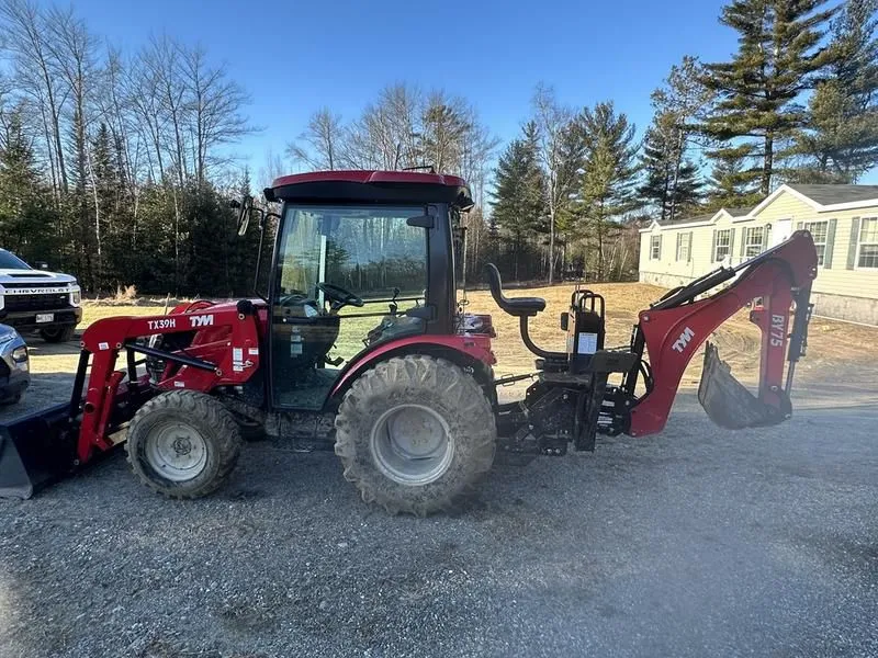 2020 TYM  Pre-Owned T394C Tractor with Factory Cab, Backhoe, and 37.4 HP