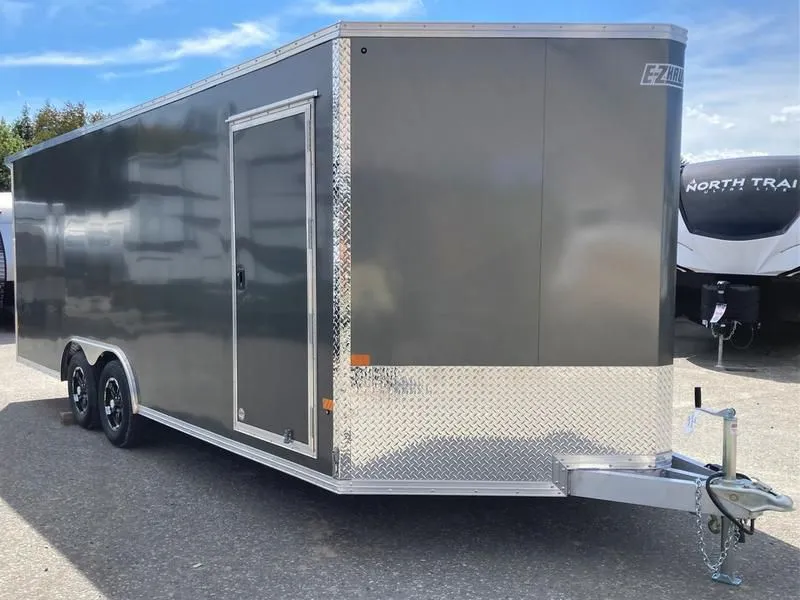 2022 E-Z Hauler by Mission Trailers  8.5x20 7K Aluminum Enclosed Cargo w/Rust-Free Package, Rear Canopy w/Lights