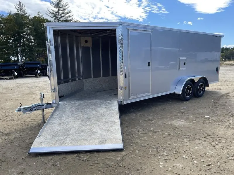 2022 Stealth Trailers  7x18 Aluminum 3-Place Enclosed Snow Trailer
