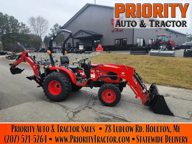2023 TYM Tractors 2610H 24Hp Hydrostatic Tractor with Loader and Backhoe