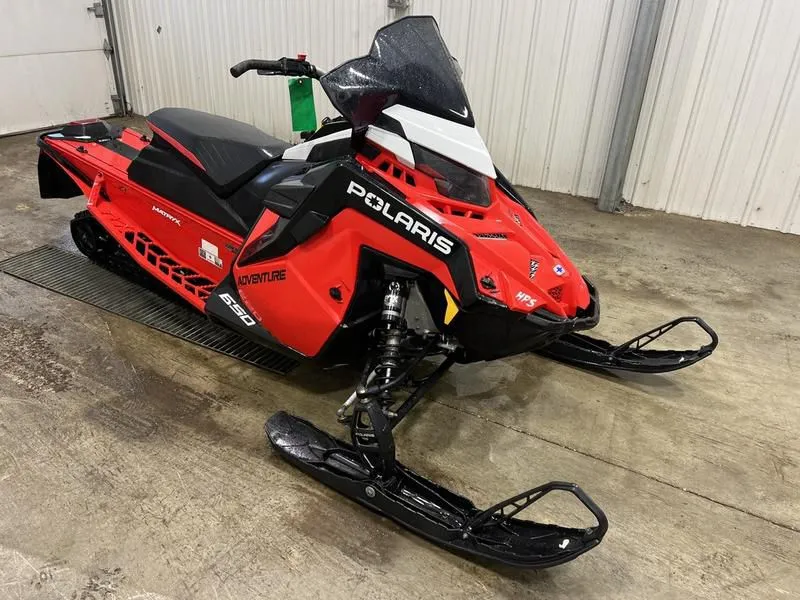 2022 Polaris  650 Indy Adventure 137” Snowmobile w/7s Display & Reverse